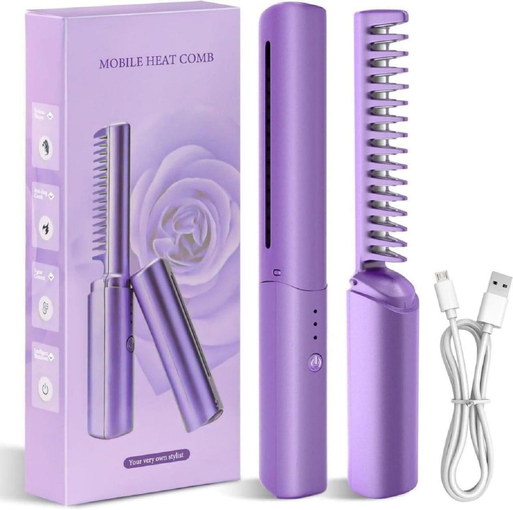 💇 Portable Mini Hair Straightener