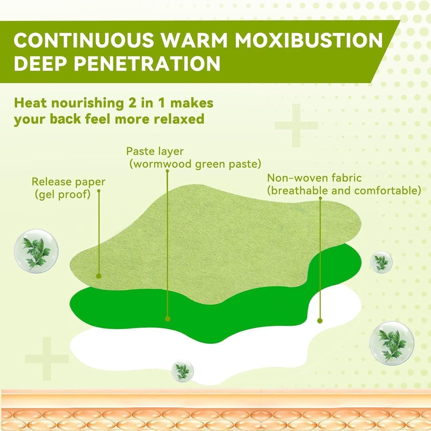 🔥 Self-Heating Knee Pain Relief Patches