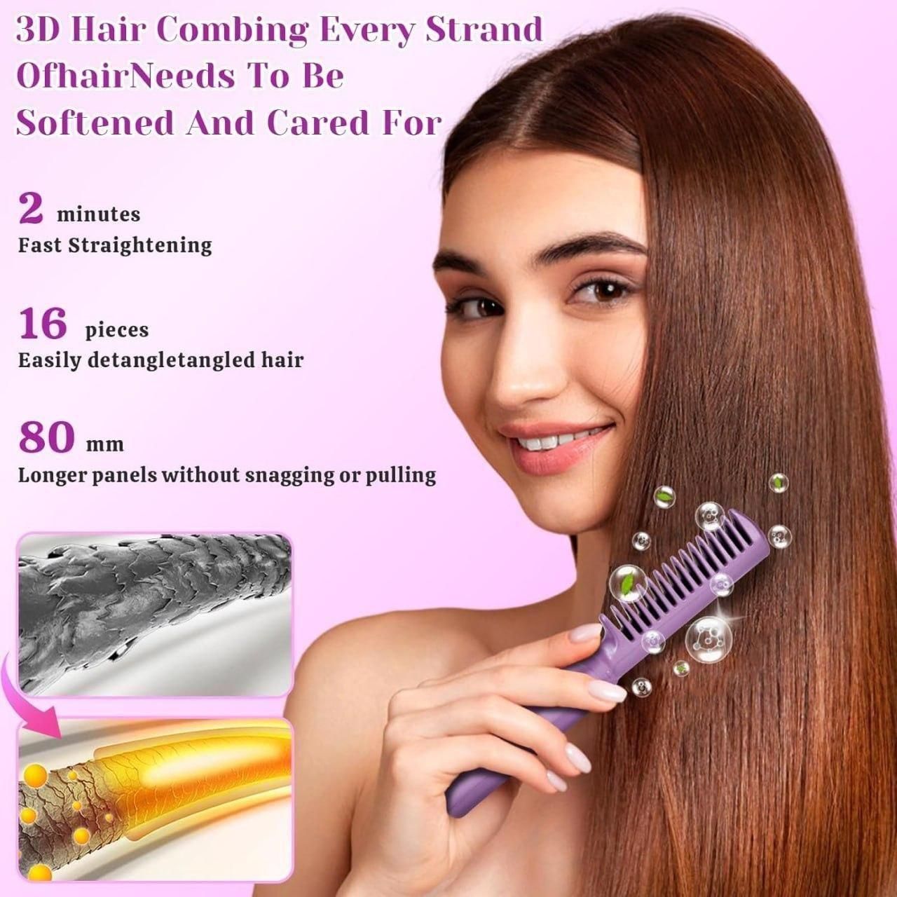 💇 Portable Mini Hair Straightener