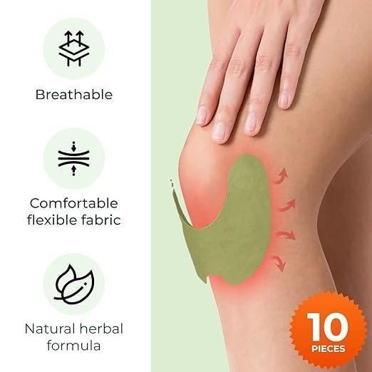 🔥 Self-Heating Knee Pain Relief Patches