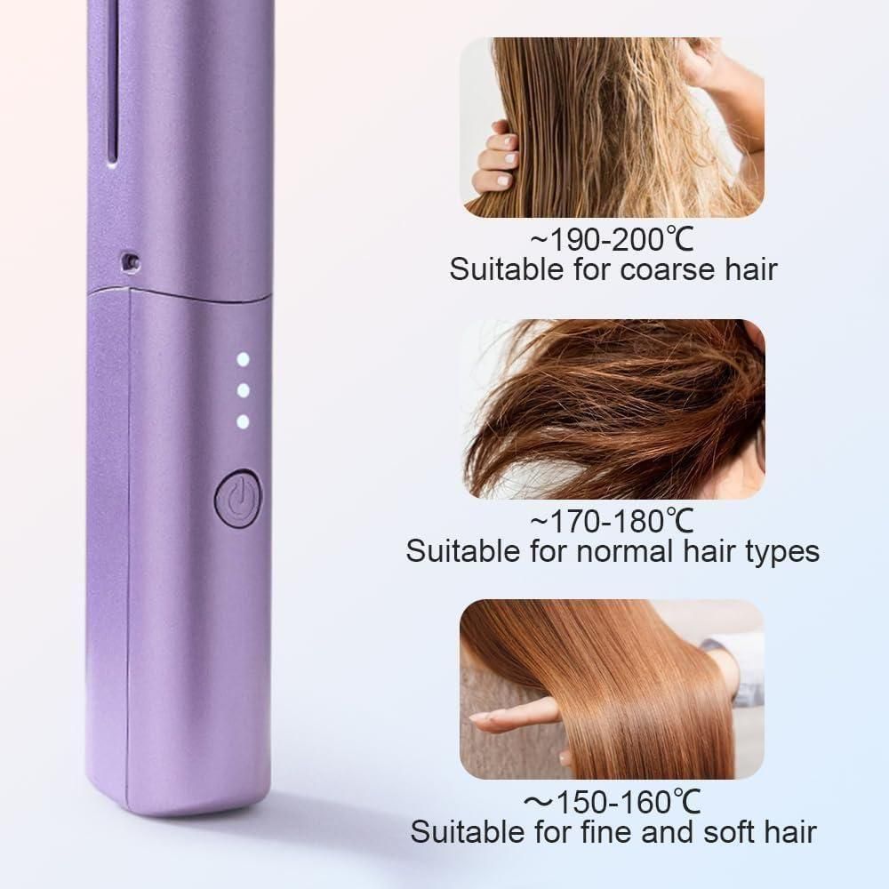 💇 Portable Mini Hair Straightener
